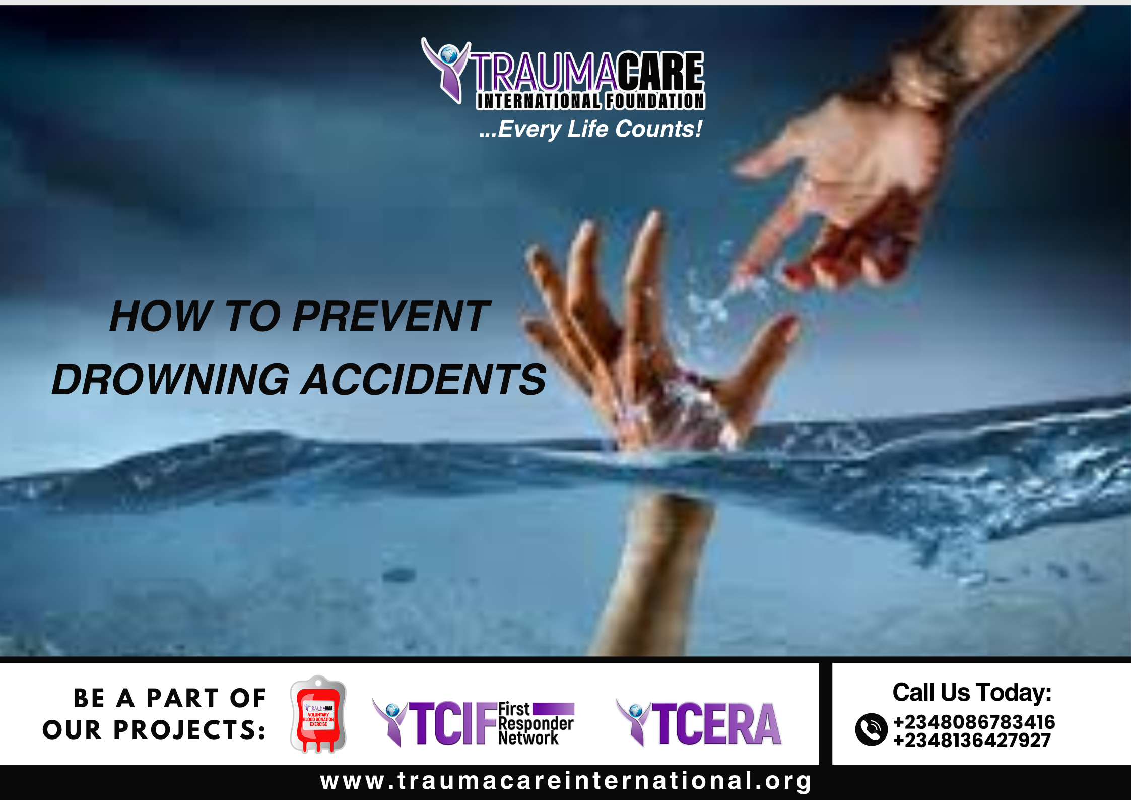 HOW TO PREVENT DROWNING ACCIDENTS